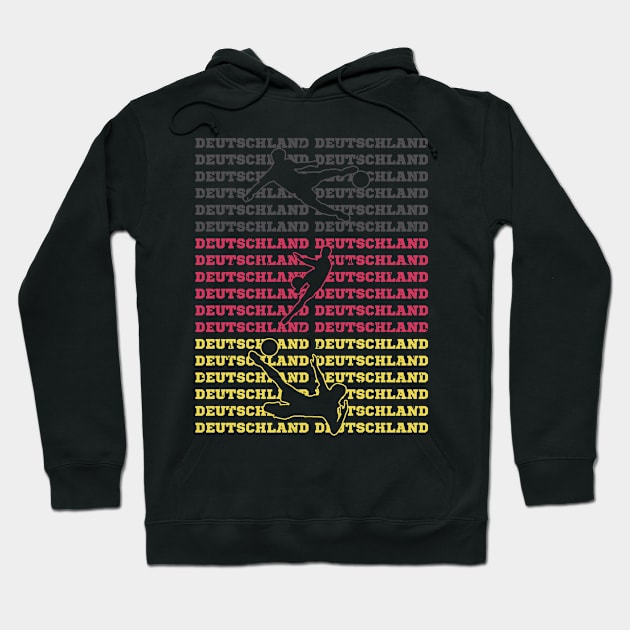 GERMANY FOOTBALLERS Hoodie by OfCA Design